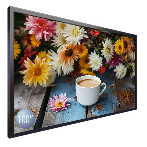 100吋 4K紅外線多點觸控顯示器 AIM-10001IPE-T
