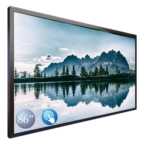 86吋 4K大尺寸紅外線多點觸控螢幕 AIM-8606IGT-T